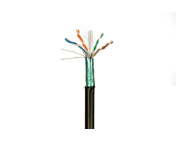 DSIT CAT6 FTP Au�enkabel Starrleiter - PE Fca - Kabel - CAT 6