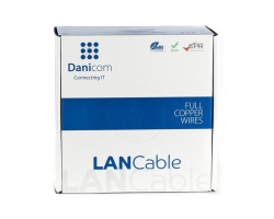 DSIT CAT7 S/FTP Starrleiter - LSZH Dca - CAT 7 cable/RJ45 plug - FTP