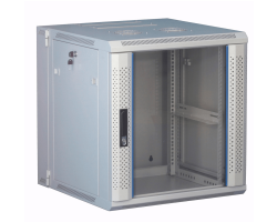 DSIT Serverschrank wendbares Wandgeh�use mit Glastuer Wei� BxTxH 600 x - Wandgeh�use