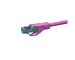 DSIT CAT 6a Netzwerkkabel LSOH - S/FTP - 10 Meter - Rosa - Kabel - Netzwerk