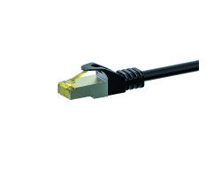 DSIT RJ45 Netzwerkkabel S/FTP PiMF mit CAT 7 Rohkabel Schwarz - Kabel - Netzwerk