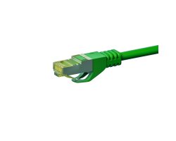 DSIT RJ45 Netzwerkkabel S/FTP PiMF mit CAT 7 Rohkabel Gruen - Kabel - Netzwerk