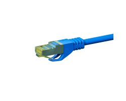 DSIT RJ45 Netzwerkkabel S/FTP PiMF mit CAT 7 Rohkabel Blau - Kabel - Netzwerk
