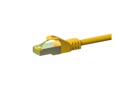 DSIT RJ45 Netzwerkkabel S/FTP PiMF mit CAT 7 Rohkabel Gelb - Kabel - Netzwerk