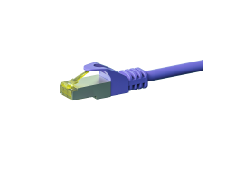 DSIT RJ45 Netzwerkkabel S/FTP PiMF mit CAT 7 Rohkabel Violett - Kabel - Netzwerk