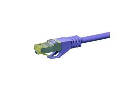 DSIT RJ45 Netzwerkkabel S/FTP PiMF mit CAT 7 Rohkabel Violett - Kabel - Netzwerk