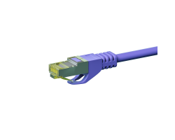 DSIT RJ45 Netzwerkkabel S/FTP PiMF mit CAT 7 Rohkabel Violett - Kabel - Netzwerk