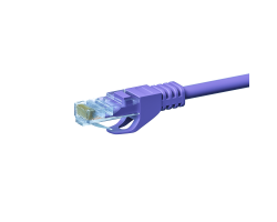 DSIT CAT 5e Netzwerkkabel U/UTP - Violett - CCA - Kabel - Netzwerk