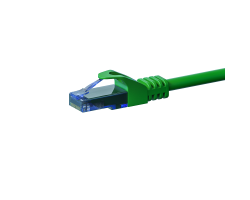 DSIT CAT6a Netzwerkkabel 100% Kupfer - U/UTP - 0.15 Meter - Gr�n