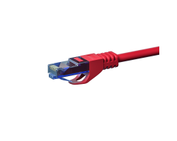 DSIT CAT6a Netzwerkkabel 100% Kupfer - U/UTP - - Rot - Netzwerk - CAT 6a