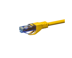 DSIT UTP CAT6a 50m gelb - 100% Kupfer DC-U6A7-500