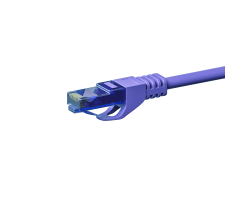 DSIT CAT6a Netzwerkkabel 100% Kupfer - U/UTP - - Violett - Netzwerk - CAT 6a