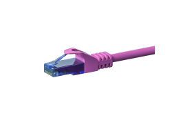 DSIT CAT6a Netzwerkkabel 100% Kupfer - U/UTP - - Rosa - CAT 6a - UTP