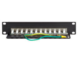 DSIT Patchpanel 10 12-fach FTP CAT 5e - Zubeh�r Netzwerk - 12-Port