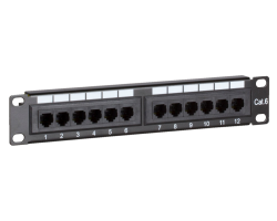 DSIT Patchpanel 10 12-fach UTP CAT 6 - Zubeh�r Netzwerk - 12-Port