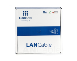DSIT CAT6A S/FTP 50m Starrleiter - LSZH (Dca) - CAT 6a - FTP