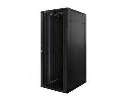 DSIT 19 Serverschrank mit perforierten Doppelfl�geltueren vorne und hinten BxTxH - Rack