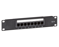 DSIT Patchpanel 10 8-fach UTP CAT 6 - Zubeh�r Netzwerk - 8-Port