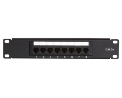 DSIT Patchpanel 10 8-fach UTP CAT 5e - Zubeh�r Netzwerk - 8-Port