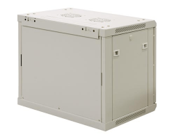 DSIT Serverschrank wendbares Wandgeh�use mit Glastuer Wei� BxTxH 600 x - Wandgeh�use