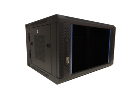 DSIT Netzwerkschrank schwenkbarer Wandschrank mit Glast�r und perforierten - Rack