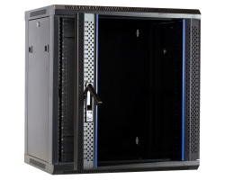 DSIT Serverschrank Wandgeh�use mit Glast�r BxTxH 600 x 450 - Wandgeh�use