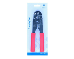 DSIT Crimp Zange f�r RJ 45 Stecker mit Kabelschneider und Abisolierer