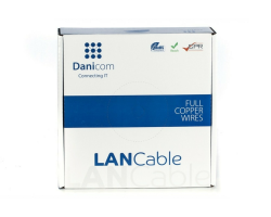 DSIT DANICOM CAT5E UTP - PVC Fca DC-UTP5E-100-Fca - Kabel - Netzwerk