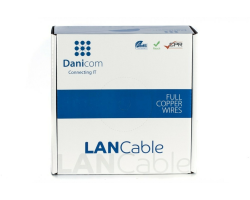 DSIT DANICOM CAT6 UTP - PVC Fca DC-UTP6-100-Fca - Kabel - Netzwerk