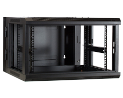 DSIT Netzwerkschrank schwenkbarer Wandschrank mit Glast�r und perforierten - Rack