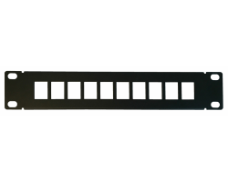 DSIT UTP Keystone-Patchpanel Unbest�ckt - Zubeh�r Netzwerk - 10-Port
