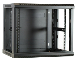 DSIT Serverschrank Wandgeh�use mit Glastuer nicht vormontiert BxTxH 600 x 450 - Wandgeh�use