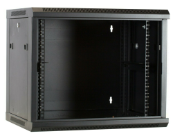 DSIT Serverschrank Wandgeh�use mit Glast�r BxTxH 600 x 450 - Wandgeh�use