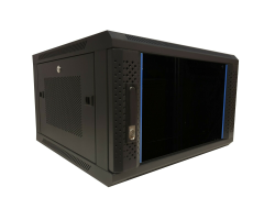 DSIT Serverschrank 19 Wandgeh�use mit Glast�r und Perforierte Seitenw�nde BxTxH - Wandgeh�use