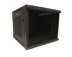 DSIT Serverschrank 19 Wandgeh�use mit Glast�r und Perforierte Seitenw�nde BxTxH - Wandgeh�use