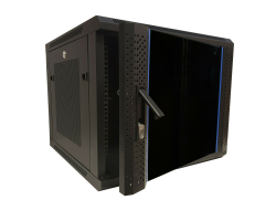 DSIT Serverschrank 19 Wandgeh�use mit Glast�r und Perforierte Seitenw�nde BxTxH - Wandgeh�use