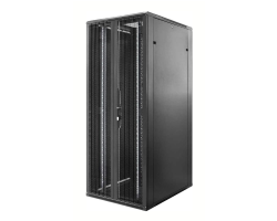 DSIT 19 Serverschrank mit perforierten Doppelfl�gelttueren BxTxH 800 x 1000 - Rack