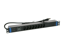 DSIT 19 Schweizer Steckdosenleiste Master Overload - 8-fach - Steckdosenleiste - 1,8 m