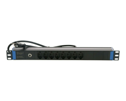 DSIT 19 Schweizer Steckdosenleiste Surge Protection Overload - 8-fach - Steckdosenleiste - 1,8 m