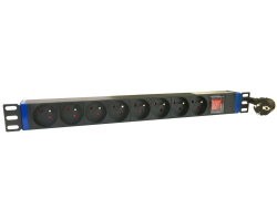 DSIT 19 Steckdosenleiste mit Erdungsstift - Steckdosenleiste - 2 m