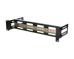 DSIT 2HE DIN Hutschiene f�r 19 Schr�nke - in der Tiefe verstellbar