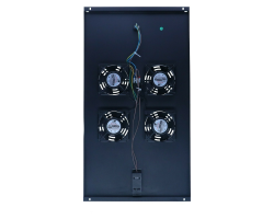 DSIT L�ftereinheit - Ventilator Paket mit 4 Ventilatoren und Thermostat geeignet f�r