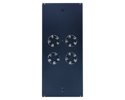 DSIT L�ftereinheit - Ventilator Paket mit 4 Ventilatoren und Thermostat geeignet f�r