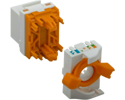 DSIT CAT6 UTP Keystone Netzwerkstecker - Toolless Twist