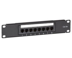 DSIT Patchpanel 10 8-fach UTP CAT 5e - Zubeh�r Netzwerk - 8-Port