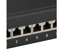 DSIT Patchpanel 10 12-fach STP CAT 6a