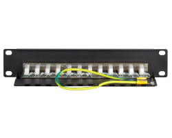 DSIT Patchpanel 10 12-fach FTP CAT 6 - Zubeh�r Netzwerk - 12-Port