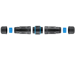 DSIT Cat6 STP RJ45 Kabelkupplung Outdoor IP68 - Kabel - Netzwerk