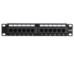 DSIT Patchpanel 10 12-fach UTP CAT 6 - Zubeh�r Netzwerk - 12-Port