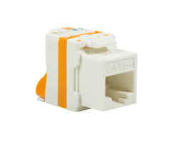DSIT CAT6a UTP Keystone Netzwerkstecker - Toolless Twist - Patch-Panel